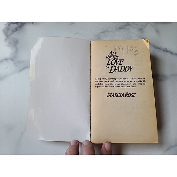 All For The Love Of Daddy By Marcia Rose Paperback - Picture 3 of 10